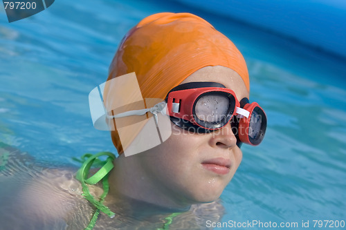 Image of Children in paddling pool