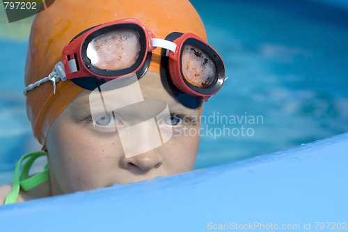 Image of Children in paddling pool