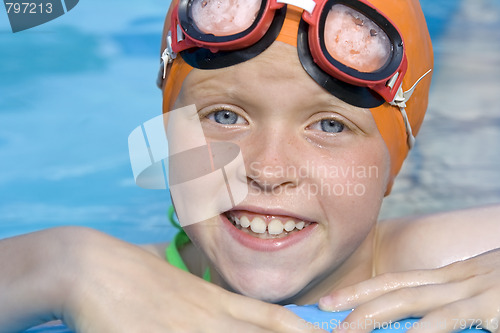 Image of Children in paddling pool