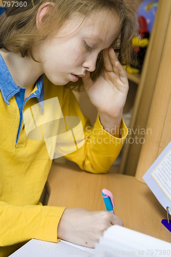 Image of Doing homework