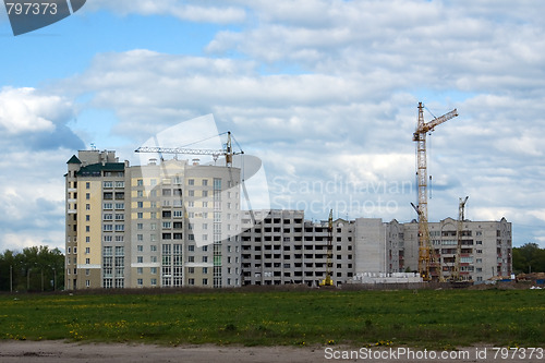Image of Construction of residential buildings