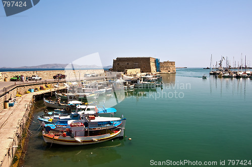 Image of Fortress in Heraklion, Crete, Greece