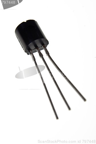 Image of Transistor in plastic