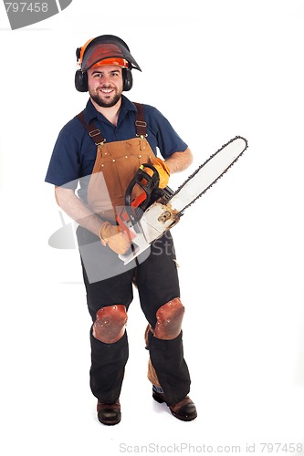 Image of Chainsaw Worker