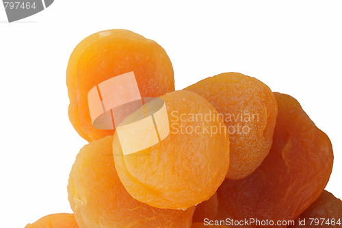 Image of Group of dried apricot