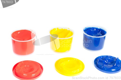 Image of Cans of paint