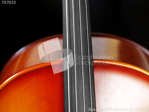 Image of Cello closeup