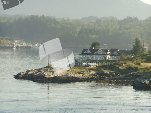 Image of Norwegian Coast close to Bergen