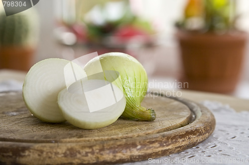Image of Vegetables in kitchen
