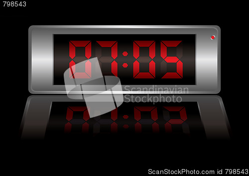 Image of digital alarm clock