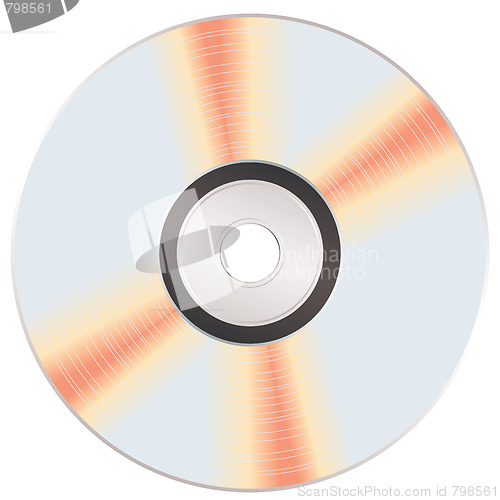 Image of shiny music cd