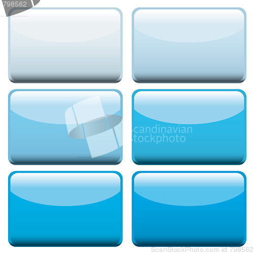 Image of blue web buttons