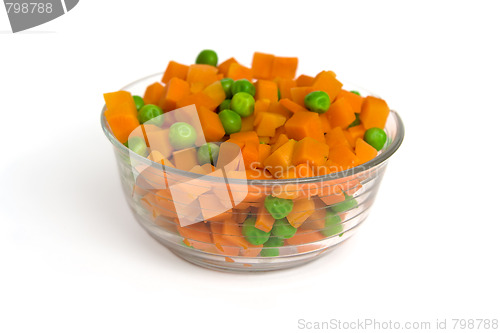 Image of Carrot and green peas