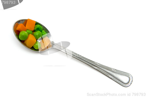 Image of Carrot and green peas