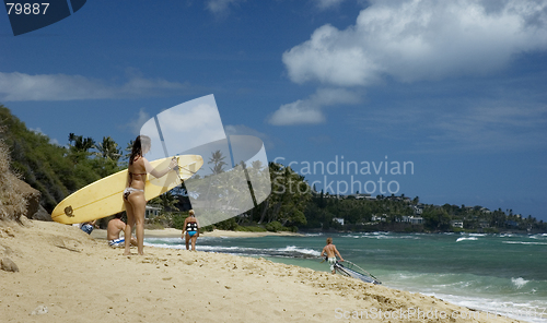 Image of Surfer girl