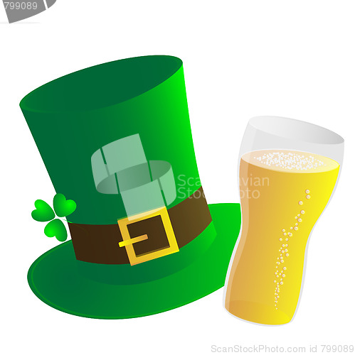 Image of Hat and beer