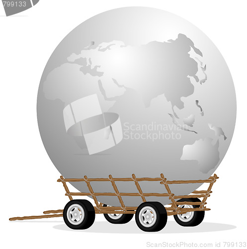 Image of The globe in cart