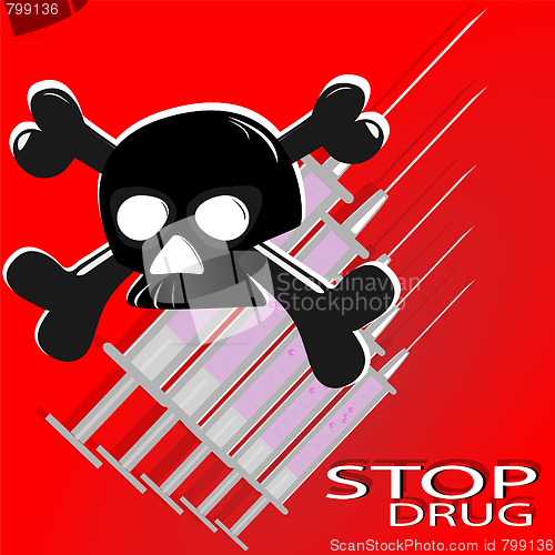 Image of The poster against drugs