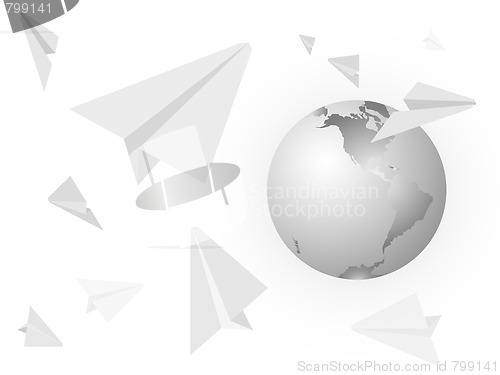Image of Toy-plane made of paper