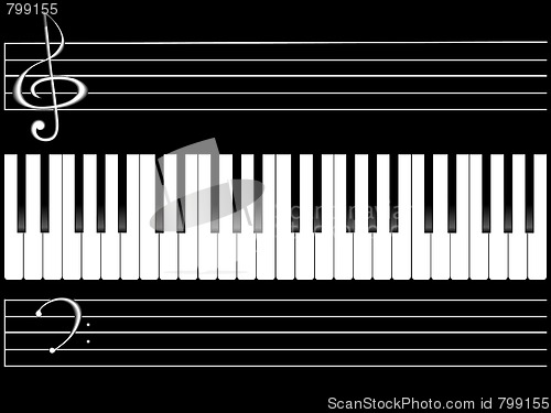 Image of Piano keys