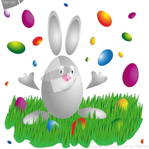 Image of Rabbit and egss