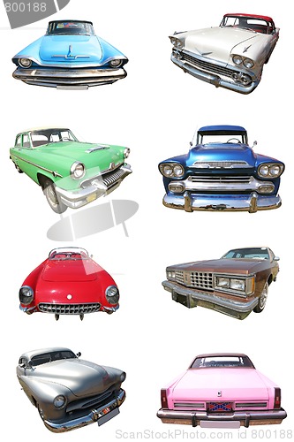 Image of american car collection