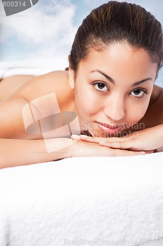 Image of Beauty spa woman