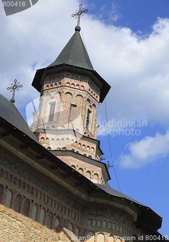 Image of Tower of Neamt Monastery,Moldavia,Romania