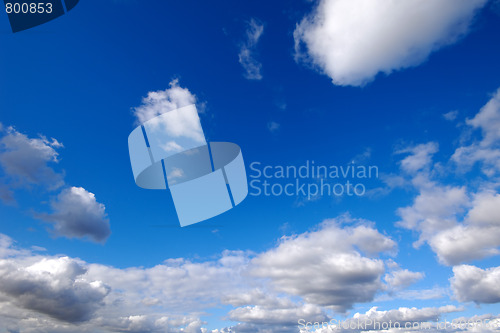 Image of Clouds and blue sky