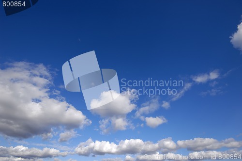 Image of Clouds and blue sky