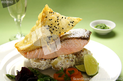 Image of Crispy Skin Salmon