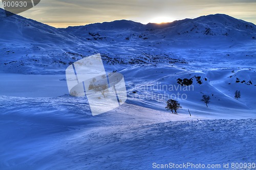 Image of Snowy mountains