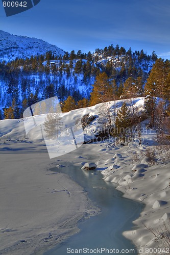 Image of Snowy mountains