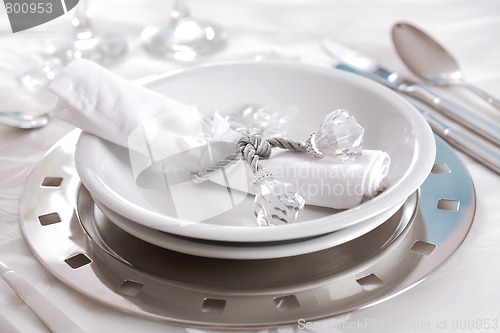 Image of Fine place setting