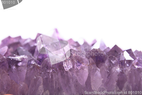 Image of violet amethyst background