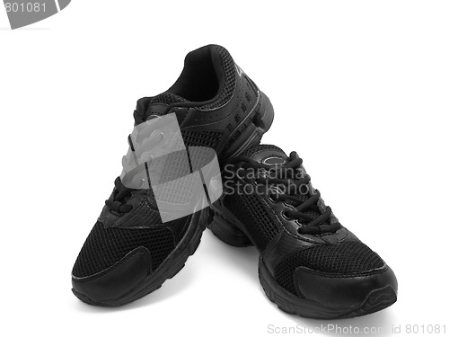 Image of Black sneakers