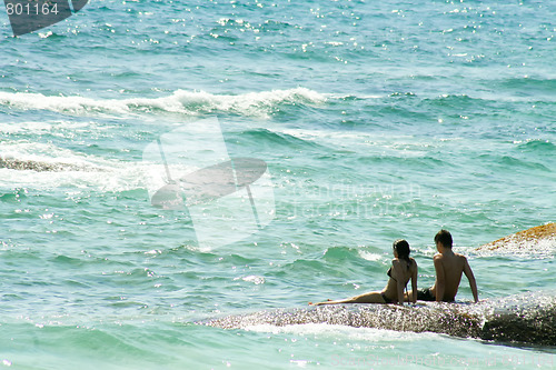 Image of Enjoying The Surf