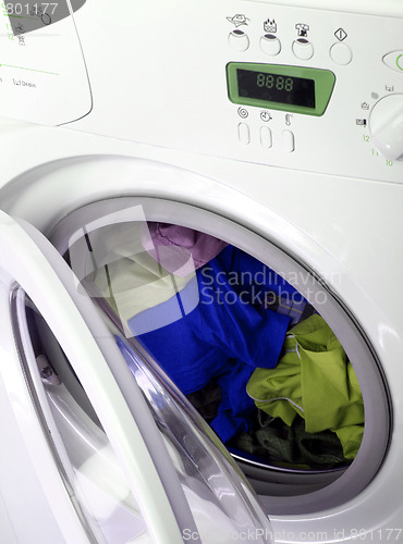 Image of Clothes in laundry