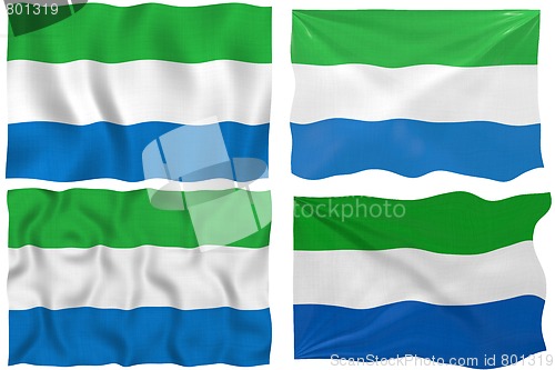 Image of Flag of Sierra Leone