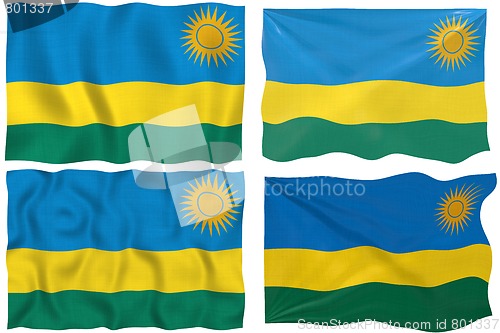 Image of Flag of Rwanda