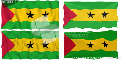Image of Flag of Sao Tome and Principe