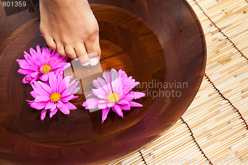 Image of Beauty spa girl