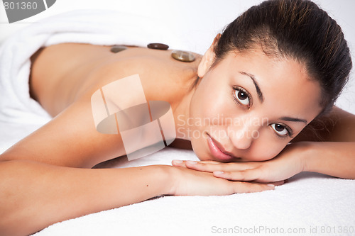 Image of Beauty spa woman