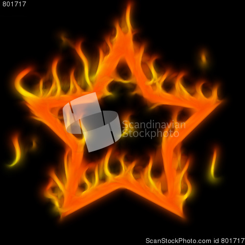 Image of Abstract symbol of star