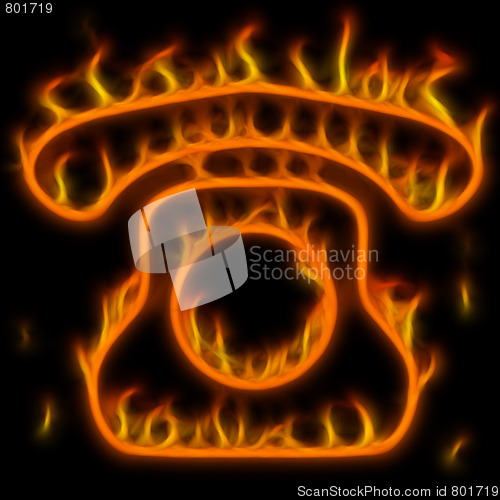 Image of Abstract symbol of phone