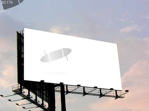 Image of Empty billboard