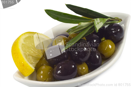 Image of Olives with lemon