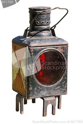 Image of Ancient miners lamp