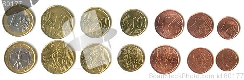 Image of Euro coins