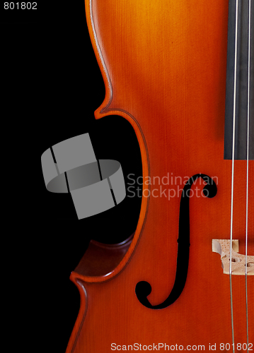 Image of Cello closeup